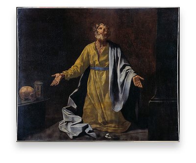 Saint Joseph by Simone Cantarini